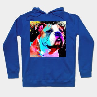 XL Bully Pop Art Hoodie